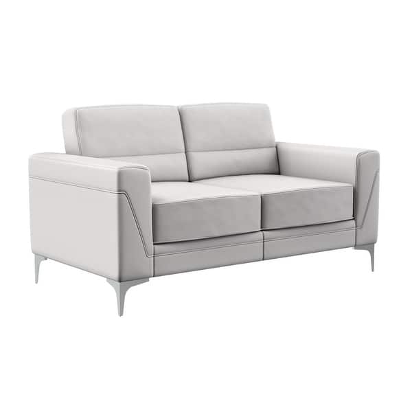 Global Furniture USA Light Grey Loveseat Overstock 33110460