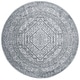 preview thumbnail 62 of 230, SAFAVIEH Adirondack Cheyenne Rustic Oriental Medallion Rug 6' Round - Light Grey/Dark Grey