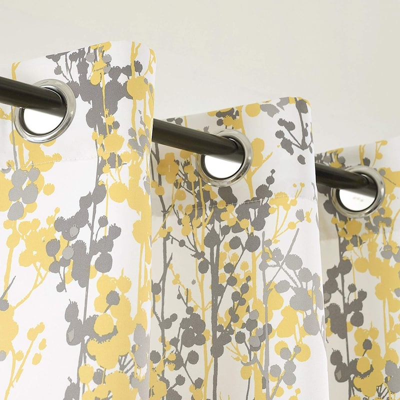 DriftAway Leah Darkening Grommet Window Curtain Panel
