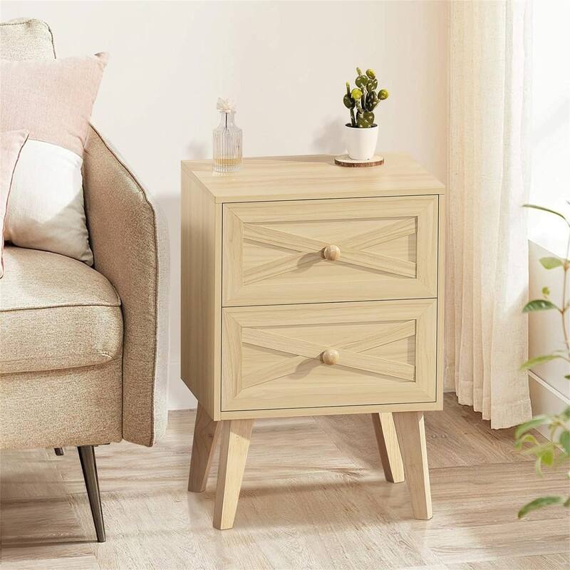 End Table with 2 Drawers