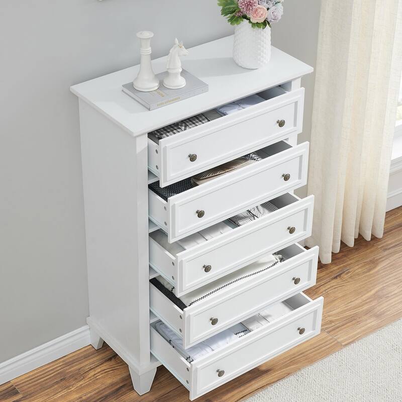 5 Drawer Dresser for Bedroom