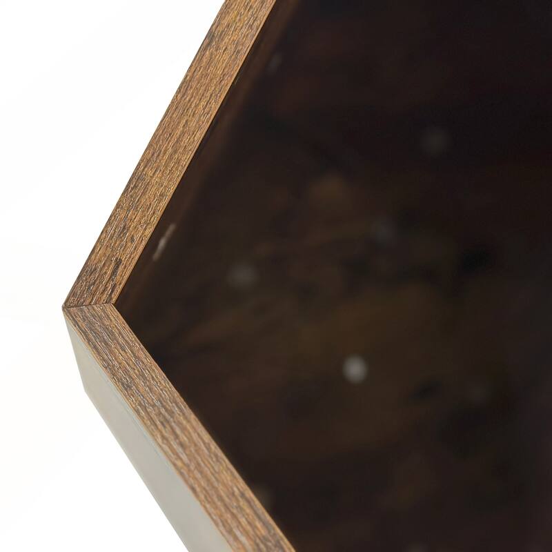 25.98in Stylish MDF Cat Kennel Side Table