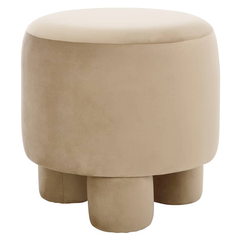 SAFAVIEH Naref Upholstered Ottoman Foot Stool