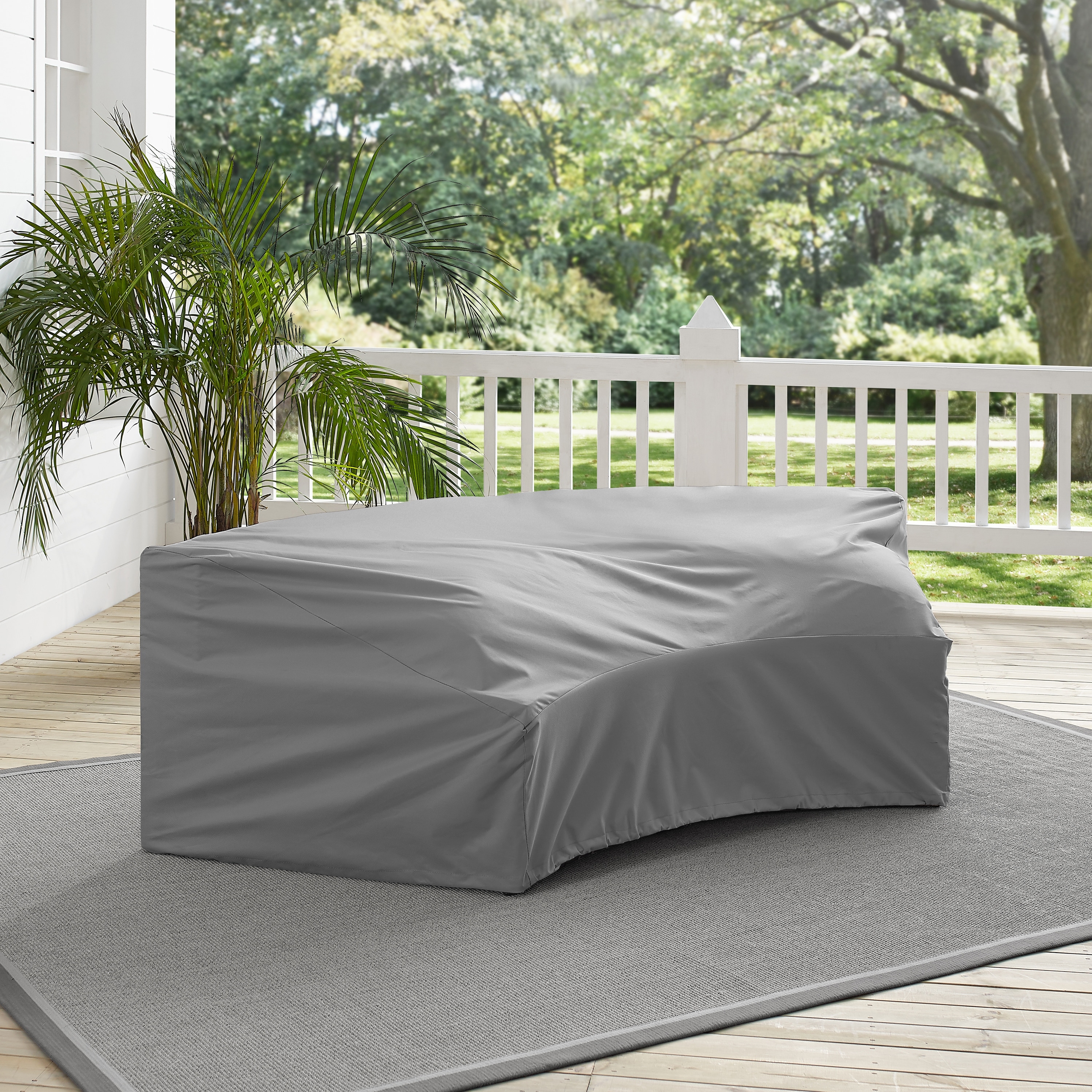 Crosley Outdoor Catalina Round Sectional Furniture Cover - 82.68 