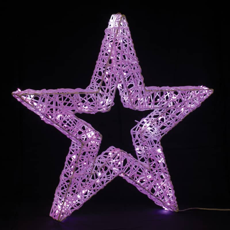 LED Lighted Star Christmas Decoration - 24"