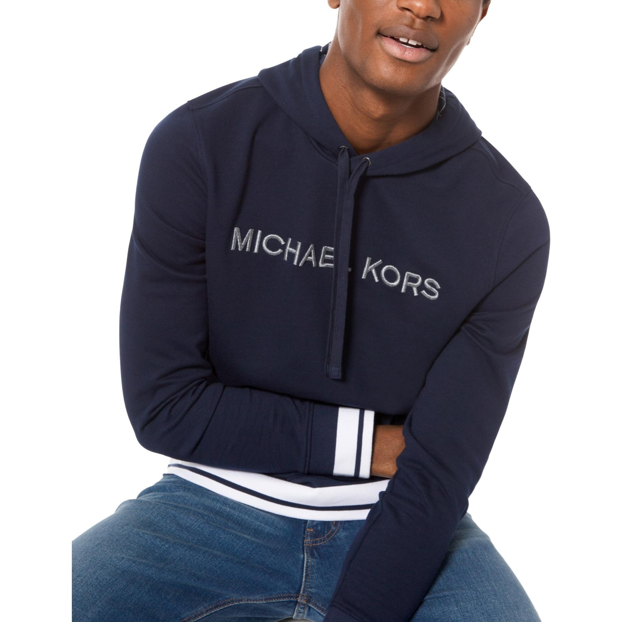 michael kors men's hooded sweatshirt