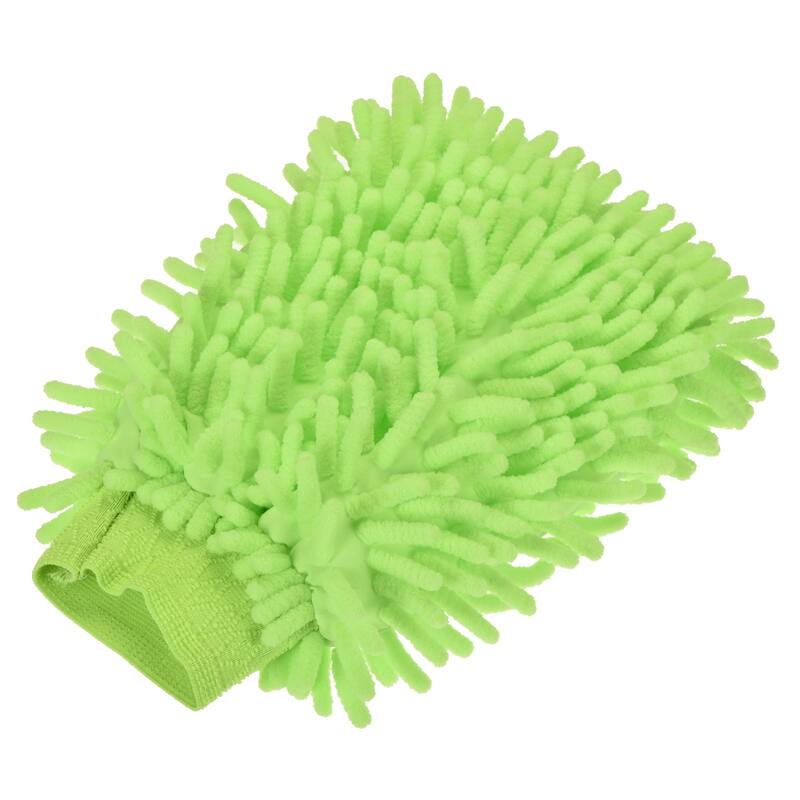 Microfiber Soft Chenille Wash Mitten Dusting Glove for House Cleaning