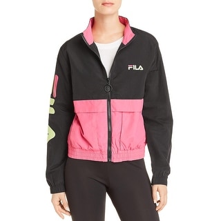fila black windbreaker