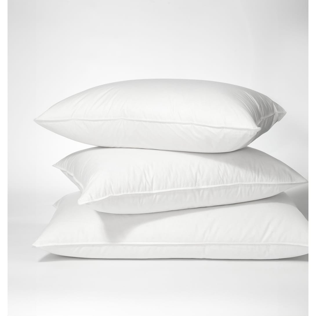 Tencel Natural Cotton Shell 750 Fill Power Hungarian White Goose Down Cooling Cloud-like Pillow Manufactured in Canada - N/A