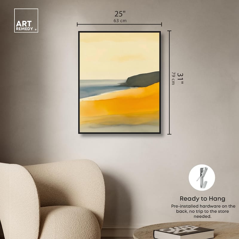 Glistening Beach Dreams II Canvas by Art Remedy