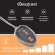 preview thumbnail 14 of 13, Beautyrest Cotton Blend Twin/ Twin X-Large Size Heated Electric Mattress Pad - White