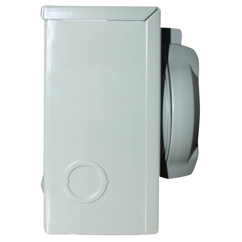 30 Amp Generator Power Inlet Box - 4.25Lx3.25Wx6.25H