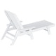 preview thumbnail 77 of 96, Laguna Hdpe All Weather Outdoor Patio Pool Reclining Chaise Lounges With Square Side Table (3-Piece Set)