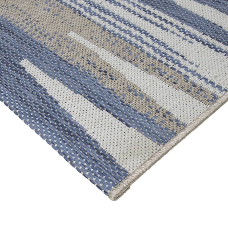 Jorge Southwestern Stripe Indoor/Outdoor Area Rug