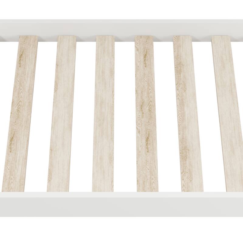 Hillsdale Caspian Wood Twin Over Twin Bunk Bed