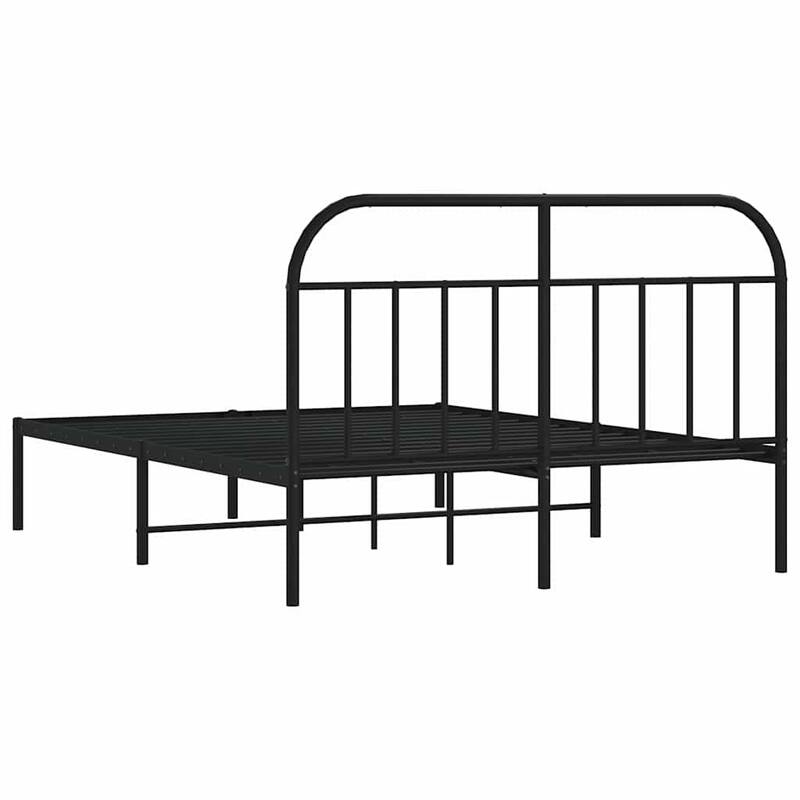 vidaXL 12 Inches Metal Bed Frame No Mattress