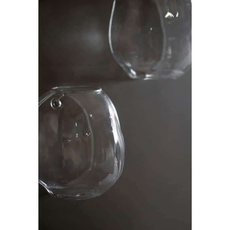 Sm. PEBBLE Wall Glass Clear - Clear