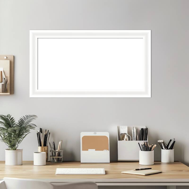 Oliver Narrow Framed Dry Erase Magnetic Board