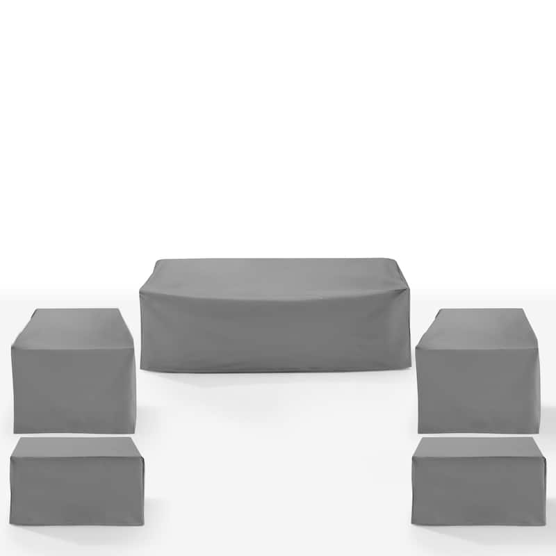 Crosley 5Pc Outdoor Furniture Cover Set