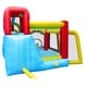 preview thumbnail 8 of 6, 7 in1 Inflatable Slide Water Park Bouncing House Soccer Bouncer - Blue