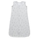 preview thumbnail 2 of 0, 100% Organic Cotton 0.5tog Sleep Sack - Grey Rabbits