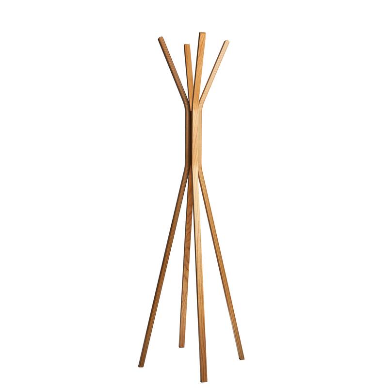Adesso Toby Wood 68-inch Coat Rack