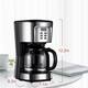 Coffee Maker 12-Cup Large Drip Coffee Machine With Reusable and Removable Coffee Filters, Anti-Drip Function, Keep Warm, Black