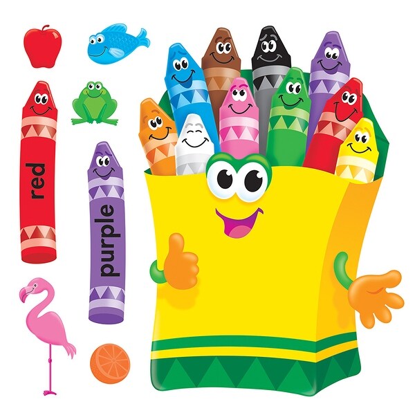Bb Set Colorful Crayons
