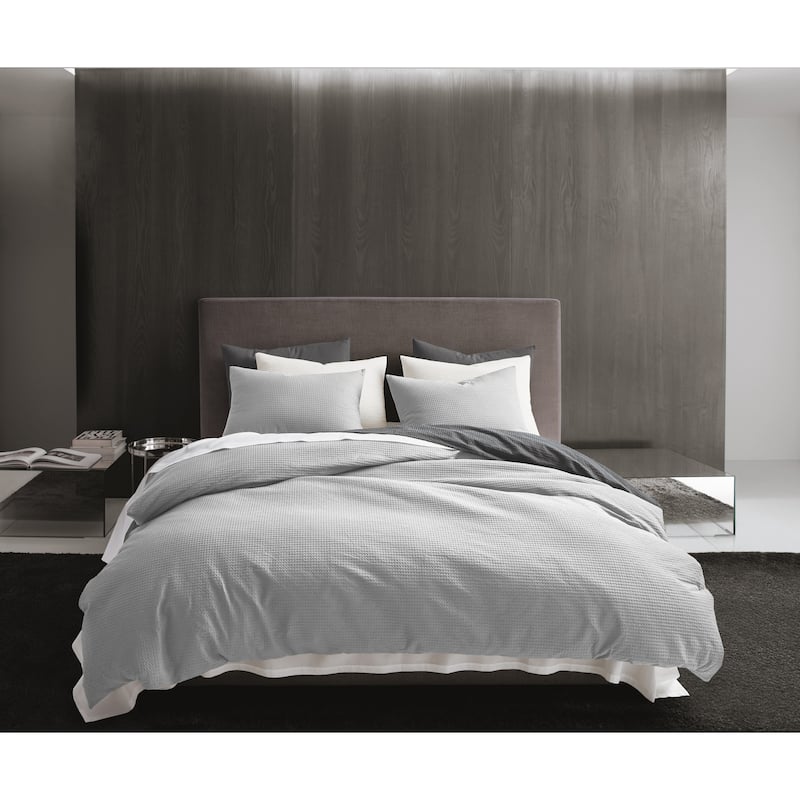 Vera Wang Waffle Pique Cotton Comforter Set