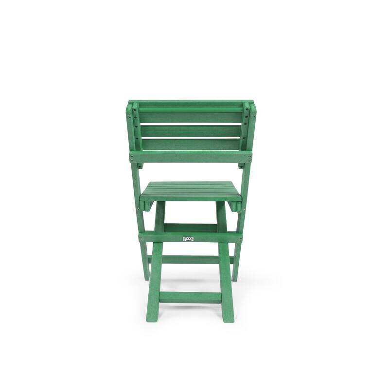 Las Cabos Fully Assembled All-Weather Outdoor Folding Bistro Set - 3-piece