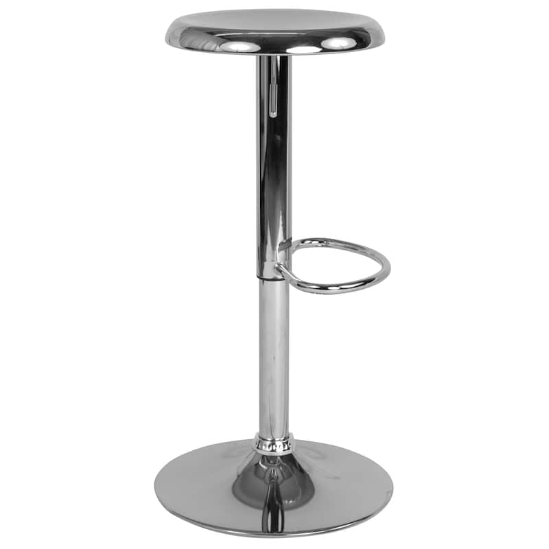 Adjustable Height Retro Barstool - 16"W x 16"D x 23" - 31"H
