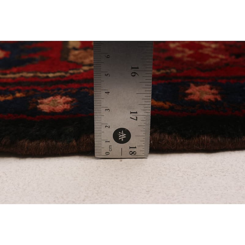 ECARPETGALLERY Hand-knotted Andelz Navy Wool Rug - 4'10 x 7'1