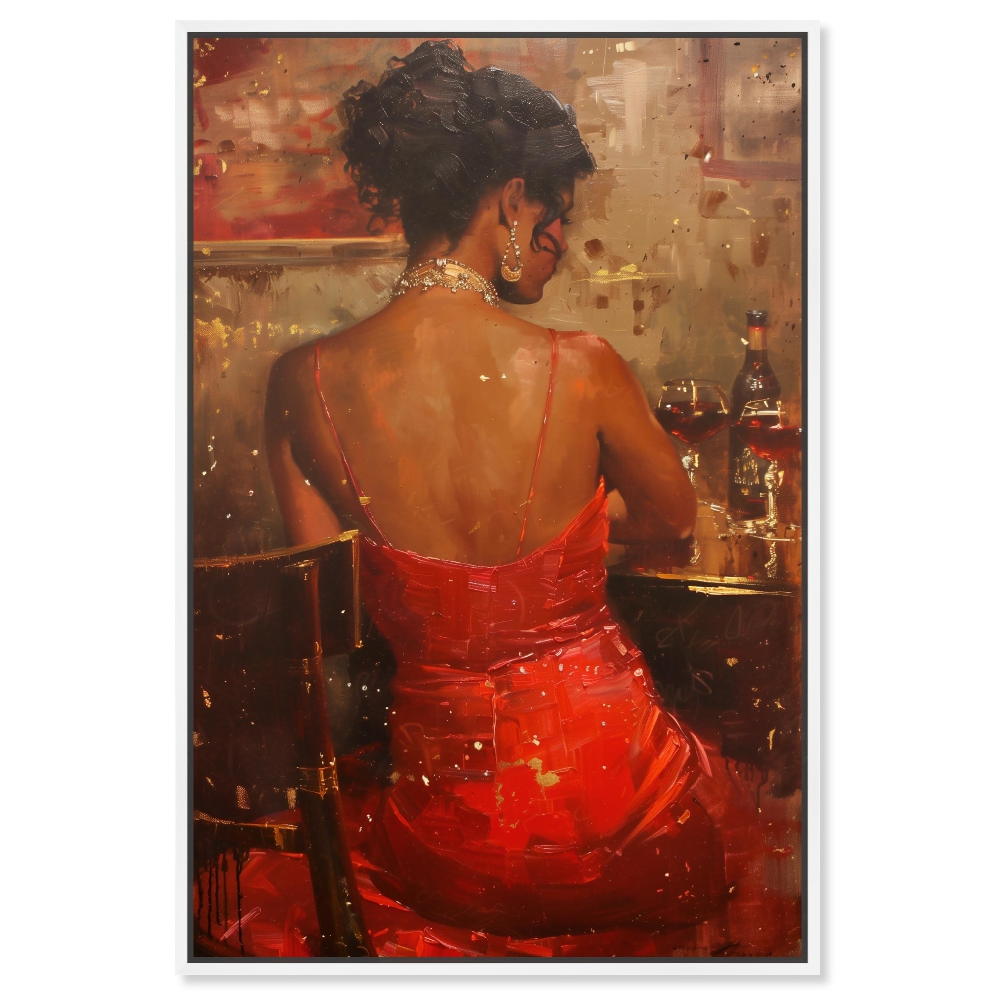 Be Still Canvas Classic Women Wall Art by Art Remedy