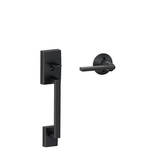 Schlage FE285-CEN-LAT Century Lower Handle Set for Electronic Keypad with Latitude Interior Lever