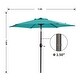 preview thumbnail 18 of 73, Bonosuki 7.5ft Patio Umbrella Waterproof Sunshade Canopy