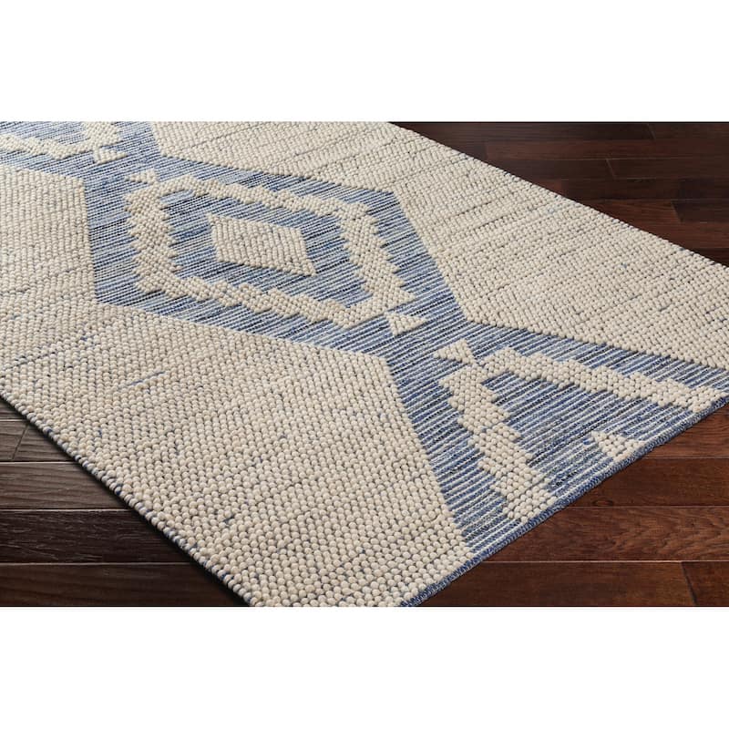 Ragley Handmade Farmhouse Cotton & Wool Area Rug