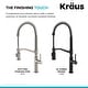 preview thumbnail 21 of 30, Kraus Sellette Commercial 2-Function Pulldown Kitchen Faucet