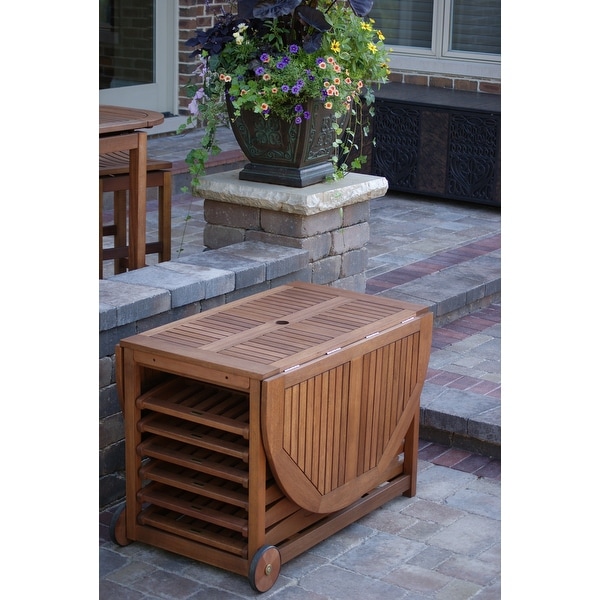 Fold and store on sale outdoor dining set