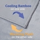 preview thumbnail 7 of 16, DreamLab Crystal 15lb Reversible Cooling Weighted Blanket with Removable Cover