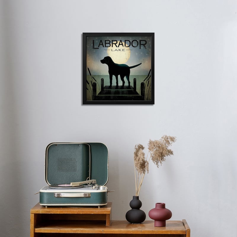 Labrador Lake Premium Framed Poster by Ryan Fowler