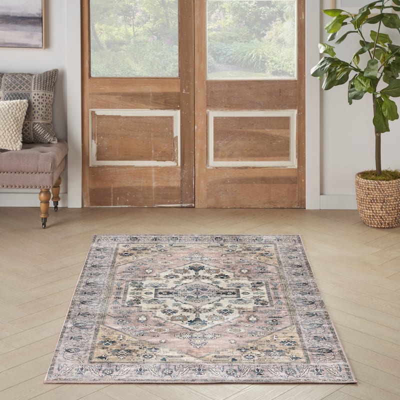 Washable Brilliance Persian Indoor Kitchen & Area Rug
