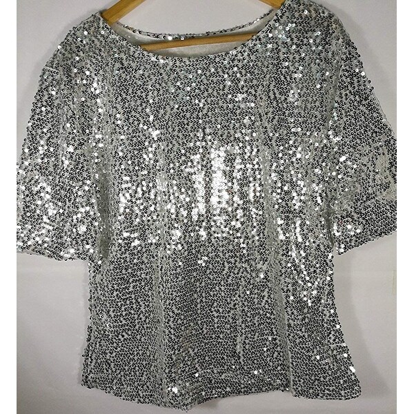 womens sparkly party tops