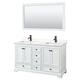 Option White / Giotto Quartz Top / Matte Black Hardware