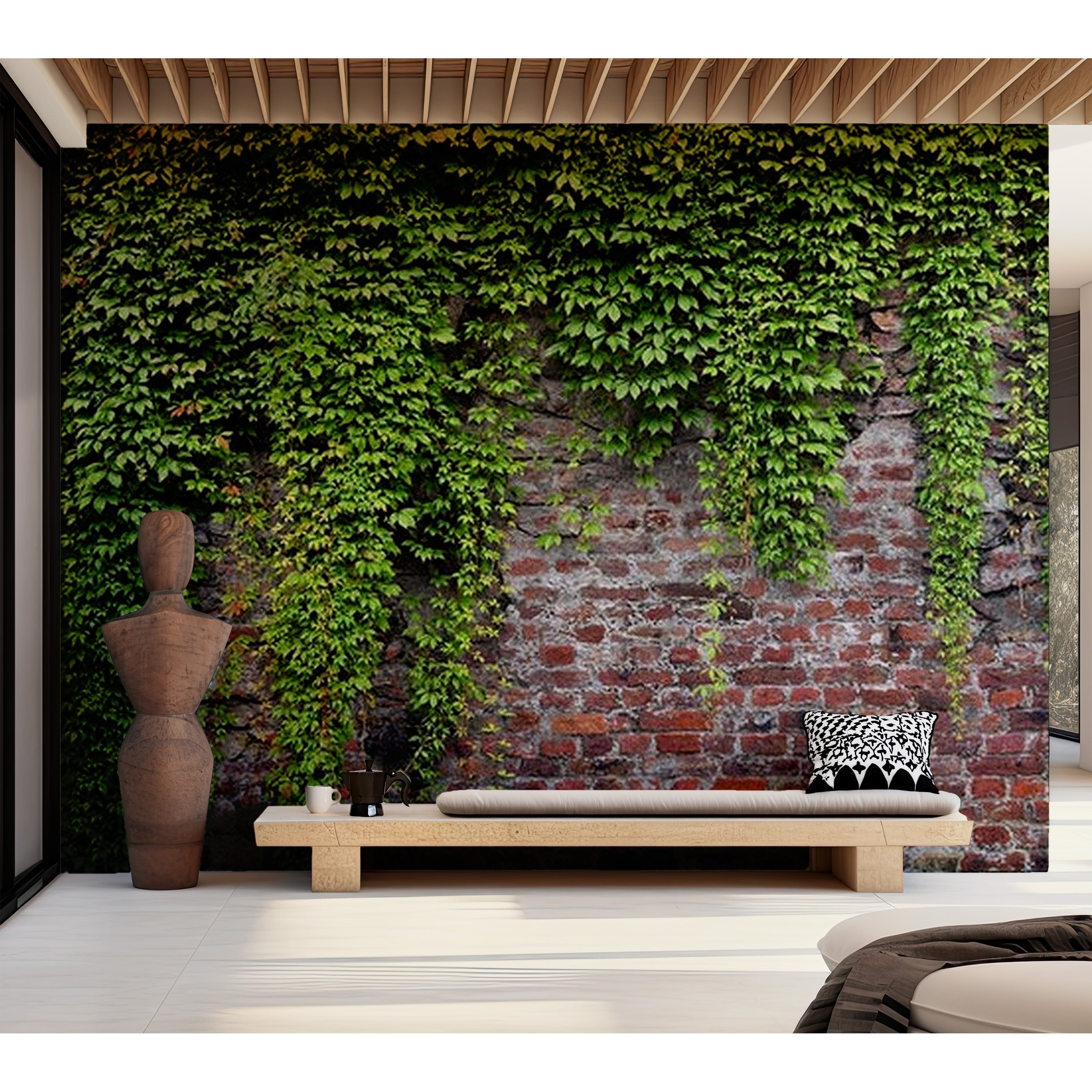 old brick wall wallpaper