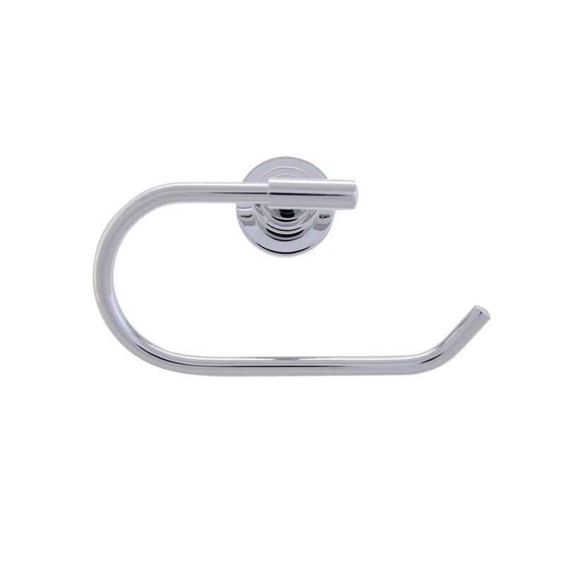 Design House Geneva Contemporary Polished Chrome Towel Ring