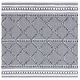 preview thumbnail 8 of 64, SAFAVIEH Augustine Russanka Rustic Trellis Fringe Rug 6'4" Square - Black/Ivory - Square