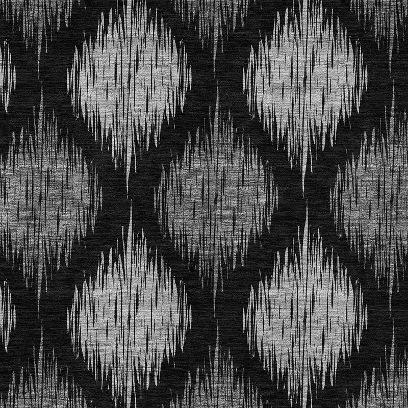 HomeRoots Ikat Transitional Rectangle Outdoor Rug