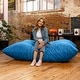 preview thumbnail 83 of 95, Jaxx 5.5' Huge Bean Bag Floor Pillow and Lounger for Adults - Microsuede