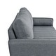 preview thumbnail 9 of 11, Serta Ainsley Sofa in Grey Woven Fabric