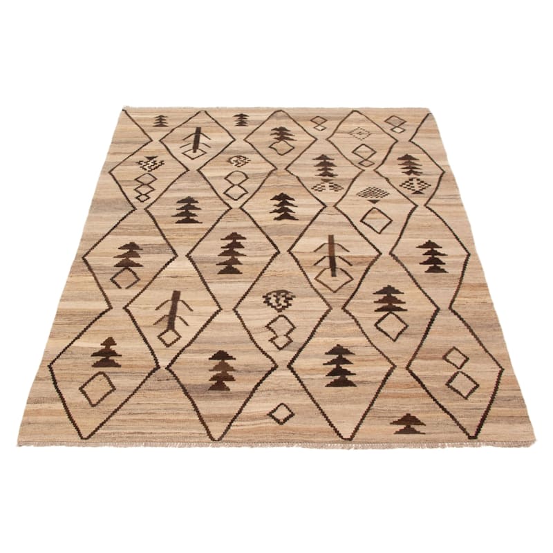 Sivas Khaki Kilim 6'1" x 8'2" - 6'1 x 8'2